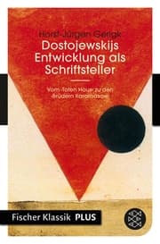 Cover von Dostojewskijs Entwicklung als Schriftsteller