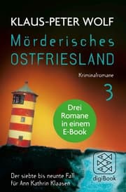 Cover von Mörderisches Ostfriesland III. Ann Kathrin Klaasens siebter bis neunter Fall in einem E-Book