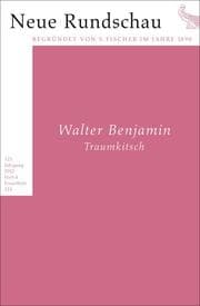 Cover von Walter Benjamin,'Traumkitsch'