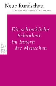 Cover von Neue Rundschau 2016/4