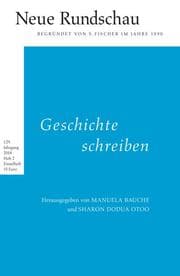 Cover von Neue Rundschau 2018/2