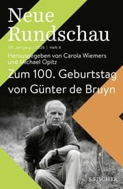 Cover von Neue Rundschau 2026/4