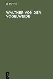 Cover von Walther von der Vogelweide