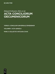 Cover von Collectio Vaticana 33-80