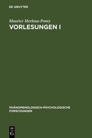 Cover von Vorlesungen I
