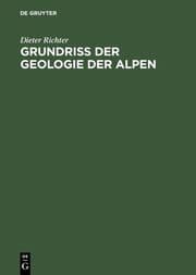 Cover von Grundriß der Geologie der Alpen