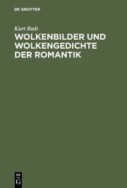 Cover von Wolkenbilder und Wolkengedichte der Romantik