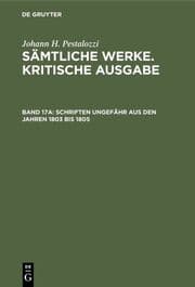 Cover von Schriften ungefähr aus den Jahren 1803 bis 1805
