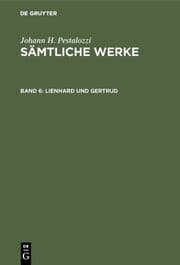 Cover von Lienhard und Gertrud