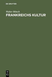 Cover von Frankreichs Kultur