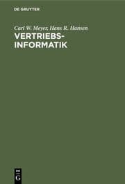 Cover von Vertriebsinformatik