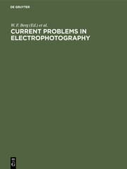 Cover von Current problems in electrophotography