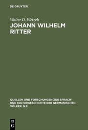 Cover von Johann Wilhelm Ritter