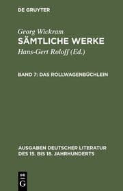 Cover von Das Rollwagenbüchlein