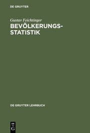 Cover von Bevölkerungsstatistik