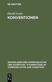 Cover von Konventionen