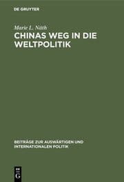 Cover von Chinas Weg in die Weltpolitik
