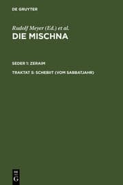Cover von Schebiit (Vom Sabbatjahr)
