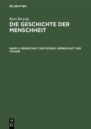 Cover von Herrschaft der Könige.Herrschaft der Völker