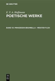 Cover von Prinzessin Brambilla - Meister Floh