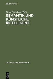 Cover von Semantik und künstliche Intelligenz