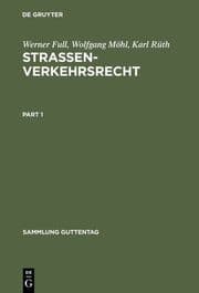 Cover von Strassenverkehrsrecht