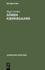 Cover von Sören Kierkegaard