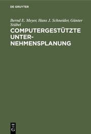 Cover von Computergestützte Unternehmensplanung