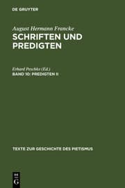 Cover von Predigten II