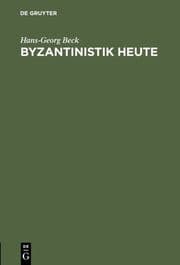 Cover von Byzantinistik heute
