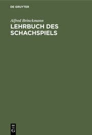Cover von Lehrbuch des Schachspiels