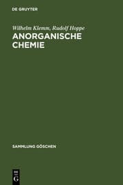 Cover von Anorganische Chemie