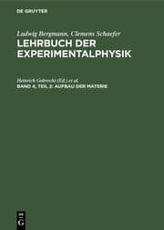 Cover von Lehrbuch der Experimentalphysik 4.2