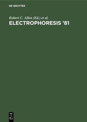 Cover von Electrophoresis '81