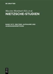 Cover von Aufnahme und Auseinandersetzung