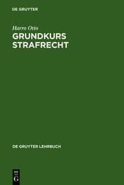 Cover von Grundkurs Strafrecht