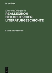 Cover von Sachregister