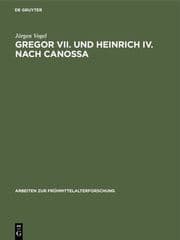 Cover von Gregor VII.und Heinrich IV.nach Canossa