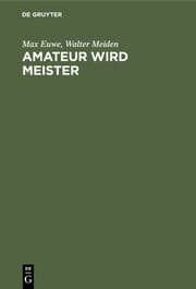 Cover von Amateur wird Meister