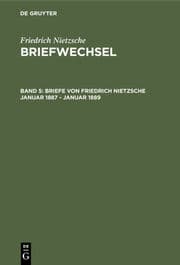 Cover von Briefe von Friedrich Nietzsche Januar 1887 - Januar 1889