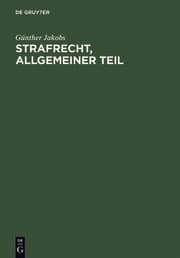 Cover von Strafrecht, Allgemeiner Teil