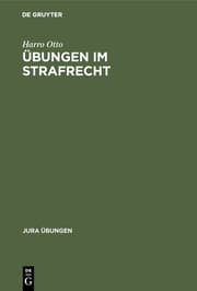 Cover von Übungen im Strafrecht
