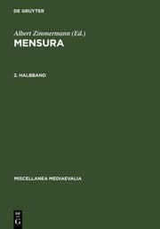 Cover von Mensura. 2. Halbbd