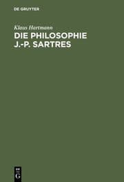 Cover von Die Philosophie J.-P.Sartres