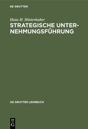 Cover von Strategische Unternehmungsführung