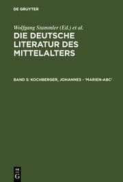 Cover von Kochberger, Johannes - 'Marien-ABC'