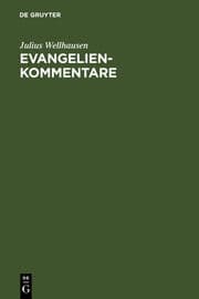 Cover von Evangelienkommentare