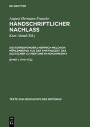Cover von 1740-1752