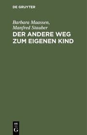 Cover von Der andere Weg zum eigenen Kind