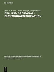 Cover von Ein- und Dreikanal - Elektrokardiographen